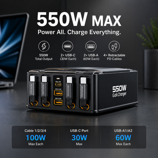 Dora's Inventory™ 7in1 SmartCharge Hub Pro