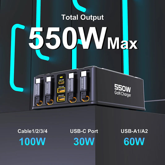 Dora's Inventory™ 7in1 SmartCharge Hub Pro