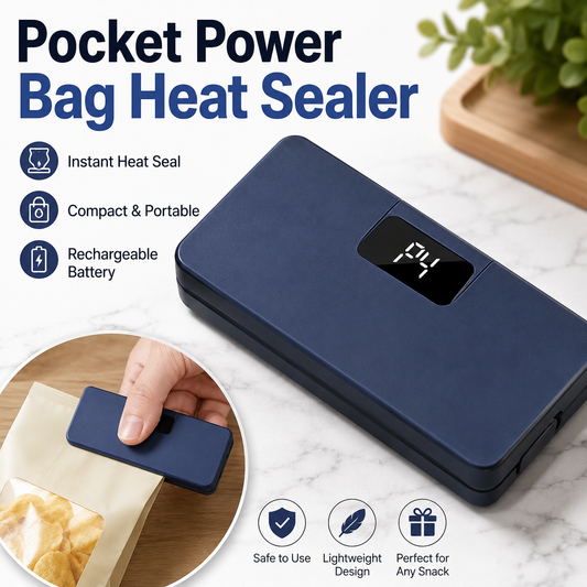 Dora's Inventory™ Pocket Power Bag Heat Sealer