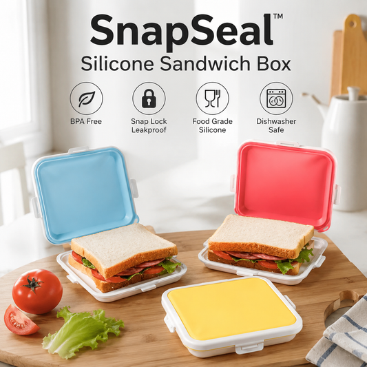Dora's Inventory™ SnapSeal Silicone Sandwich Box